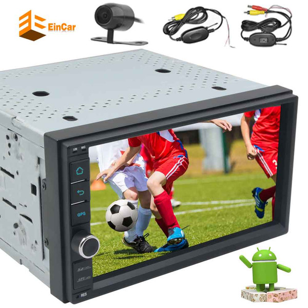Octa-core Eincar 7 inch Stereo Universal 2 DIN Android 7.1 Car Stereo GPS Navigation Radio Receiver Bluetooth Head Unit Car Player Remote