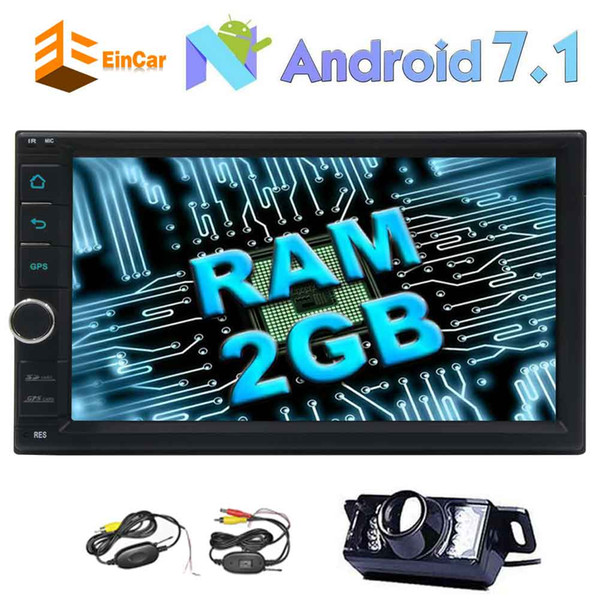 Android 7.1 Octa-core 7'' Full Touch-screen Universal Car Video NO dvd Player GPS Navi 2 Din Car Stereo Navigation Head Unit Wifi