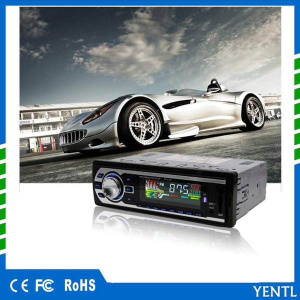 YENTL Car MP3 Player/LCD Display Radio MP3 Support USB/SD/MMC Memory Card /FM/WMA/Remote Dropship 12V 24v Car Radio Bluetooth 1 din Stereo