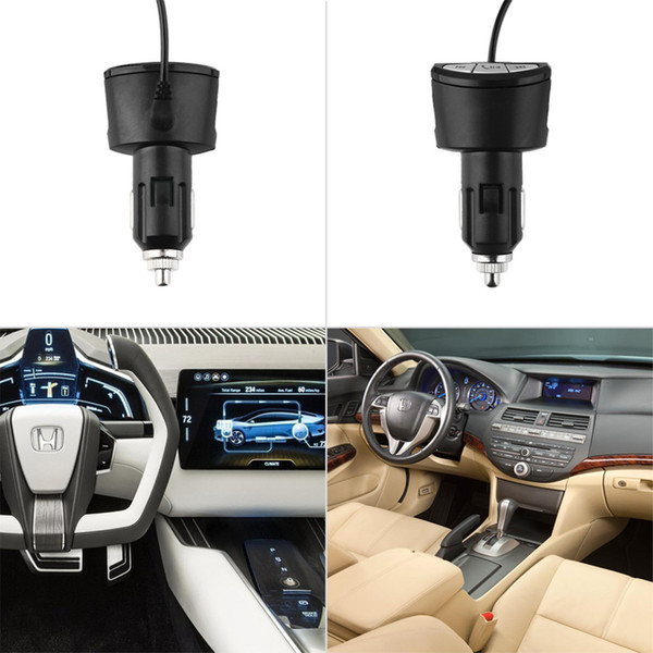 A2DP Bluetooth Wireless Car Handsfree Stereo Audio Music Receiver Adapter 3.5mm AUX AUTO with USB Charger Cigarette Lighter