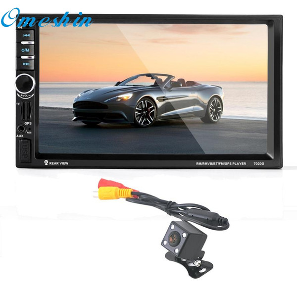 New Arrival 7'' HD Bluetooth Touch Screen Car GPS Stereo Radio 2 DIN FM/MP5/MP3/USB/AUX jy22