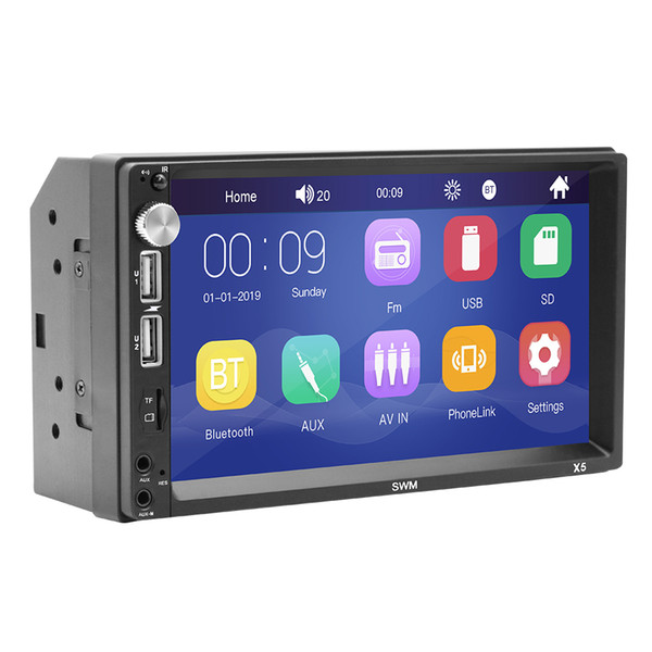 2 din Car Radio Player Mirror Link autoradio General Car Models 7''inch Touch Screen auto stereo Rear View Camera