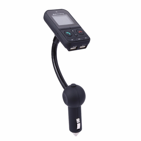 Bluetooth Car Kit MP3 Player FM Transmitter 5V 3.1A Dual USB Car-charger Auto LCD Modulator SD MMC w/ Remote Control for Phone