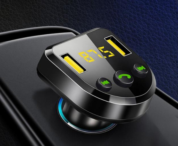Car MP3 bluetooth player receiver hands-free phone car music u cigarette lighter charger