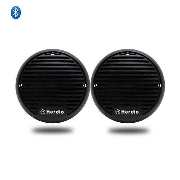 Herdio 3 Inch 140W Waterproof Bluetooth Marine Compact Speaker Car Audio Speaker Sound System For Boat Yacht ATV UTV Outdoor