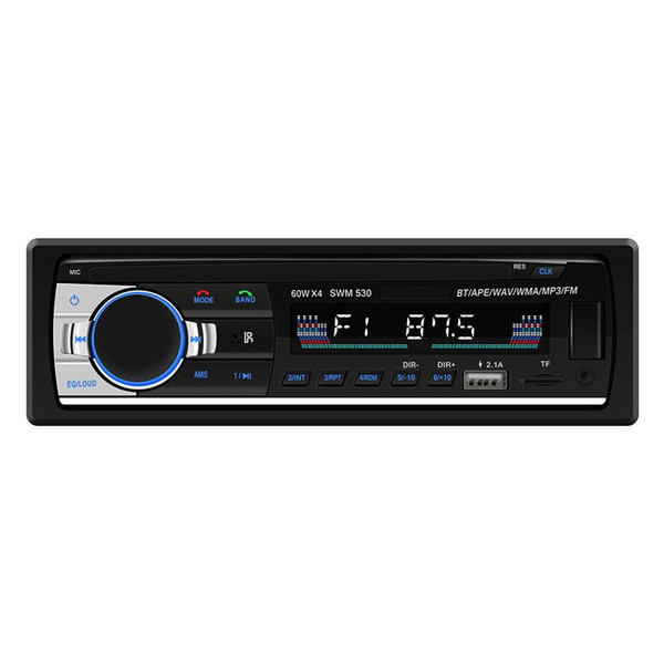 SWM-530 Autoradio High Definition Universal Double DIN LCD Car Stereo Multimedia Bluetooth 4.0 Car MP3 Music Player FM Radio Dual USB AUX