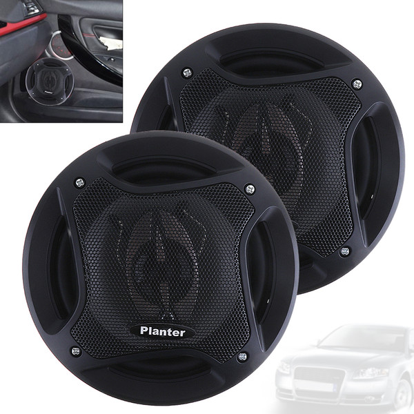 2pcs 6.5 Inch 400W Car HiFi Coaxial Speaker Vehicle Door Auto Audio Music Stereo Full Range Frequency Speakers for Cars AUP_446