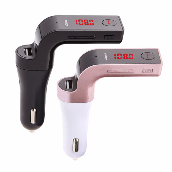 Digital Bluetooth Car Kit FM Transmitter AUX Modulator Auto Wireless MP3 Player TF/U-Disk/USB Player Handsfree Car-charger
