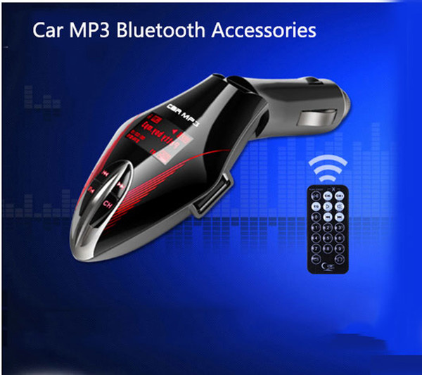 Car MP3 Player Audio Stereo Radio Wireless Modulator FM Transmitter Support USB Charger 3 Colors T658