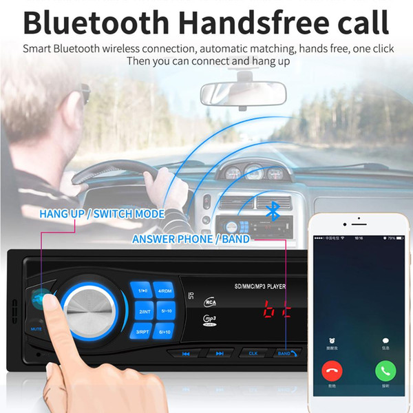 12V Car Auto Radio Dvd FM Car Radio Bluetooth Stereo Player Remote Control SD USB AUX MP3 Player