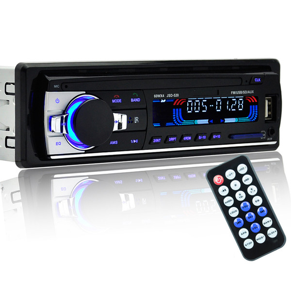 Bluetooth Autoradio 1 Din In-dash New Bluetooth Car Vehicle Stereo Audio Receiver Support SD USB MP3 Radio Player