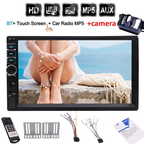 7'' 2Din Car Bluetooth MP5 Player HD Touch Screen Bluetooth MP5 Player in dash phone call car auto radio MP5 Player Audio Video