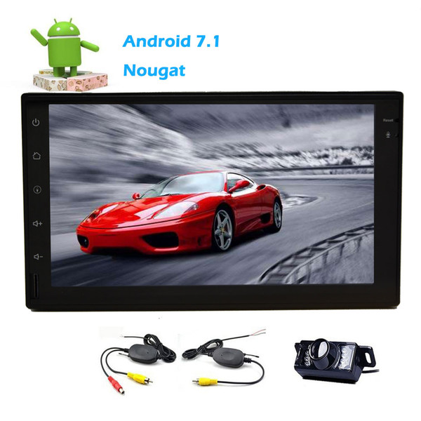 EinCar Android 7.1 Car Stereo System Double 2 Din Bluetooth Dual Car FM/AM Radio Receiver Full Touchscreen Tablet Style Dispaly Wifi