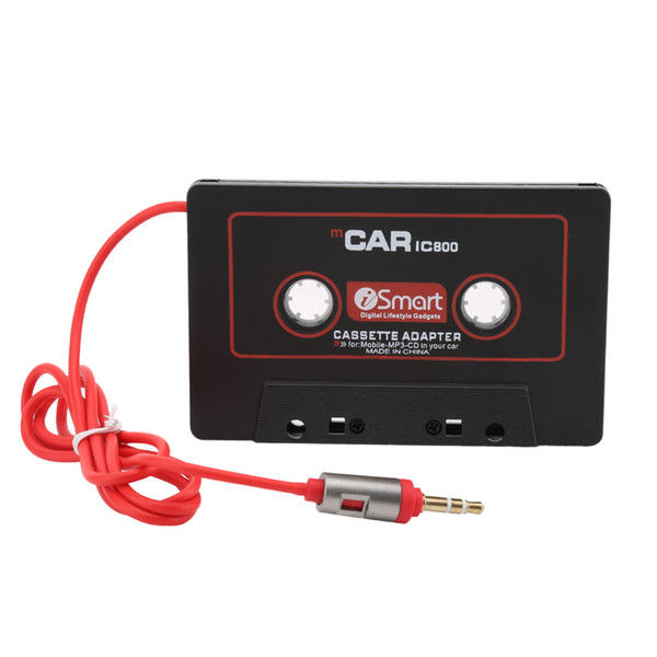 Car Cassette Player Tape Adapter Cassette Mp3 Player Converter For iPod For iPhone MP3 AUX Cable CD Player 3.5mm Jack Plug