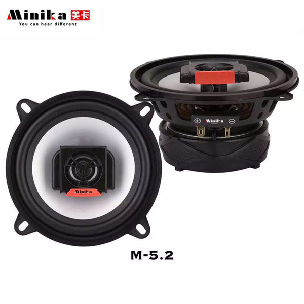 2pcs 5 Inch 220W Auto Car Automobile Speakers Vehicle HiFi Audio Full Range Frequency Coaxial Speaker Set 5