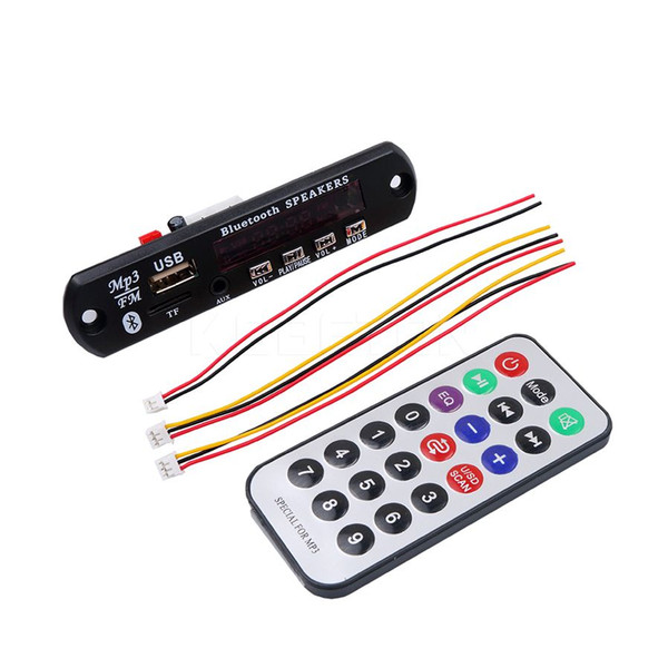 Kebidumei Bluetooth Music MP3 WMA Decoder Board 12V MP3 WMA Decoder Board Audio Module USB TF Radio For Car accessories