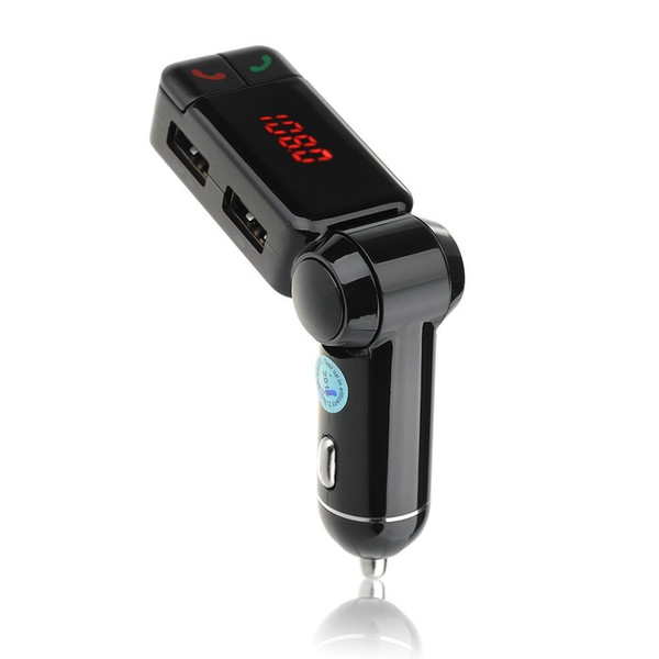 Car Audio Bluetooth Fm Transmitter Mp3 Player Handsfree Car Kit Dual Usb Charger For Car Stereos