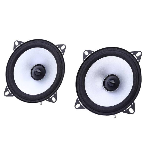 High Quality 2pcs/pair 4 inch 60W 2 Way Car Coaxial Loudspeaker HiFi Full Range Bubble Gum Edge Stereo Speaker Auto Audio Music