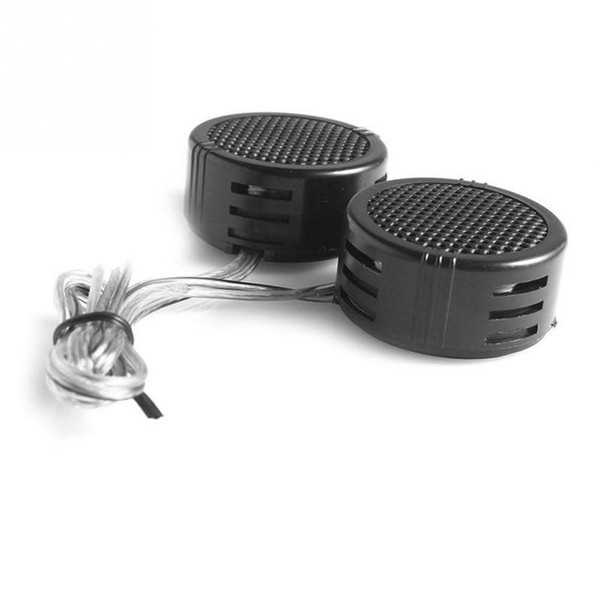 Car Loudspeakers,2 pcs Mine 500W High Efficiency Super Power Loud Dome Speaker Tweeter For Car Black Color