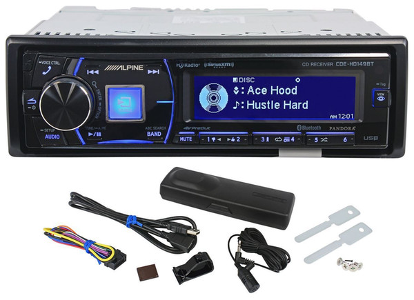 Alpine CDE-HD149BT Car CD/HD Radio Receiver with Advanced Bluetooth CDEHD149BT