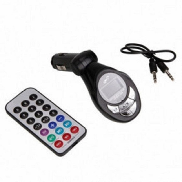 10set/lot Car FM Transmitter Car Kit MP3 Player Wireless FM Transmitter Modulator USB SD CD MMC Remote XRC