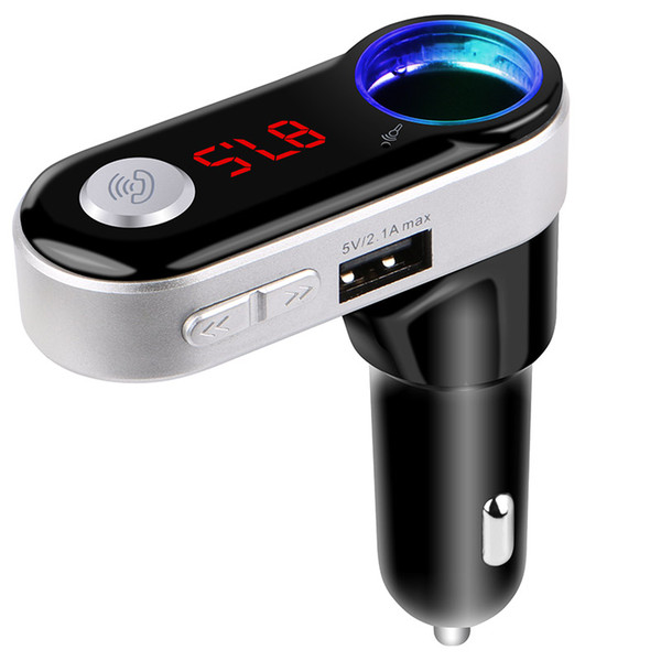 new BC09B Car MP3 Audio Player Bluetooth3.0 FM Transmitter Wireless FM Modulator Car Kit car usb player double USB Charger DHL Free