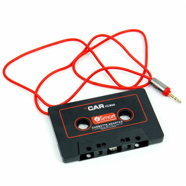 Universal Car Cassette Tape Adapter Cassettes Mp3 Player Converter 3.5mm Jack Plug For iPod For iPhone AUX Cable CD Player