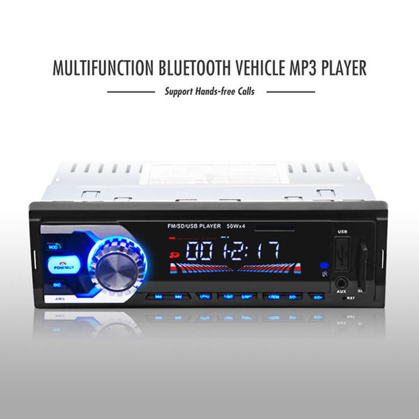 New Car MP3 Player FM Car Radio Player 12V Bluetooth Music Player V2.0 Hands-free Call Auto Audio Stereo SD MP3 Player AUX USB