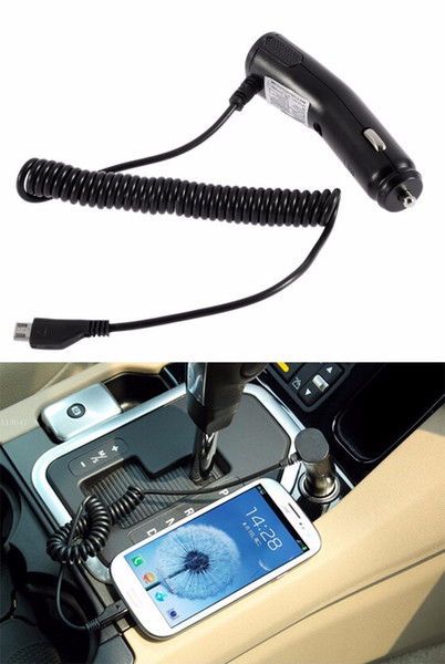 2 in 1 Car Charger Adapter + V8 Micro USB Cable for SAMSUNG Galaxy S3 S4 note 2 HTC gtjd