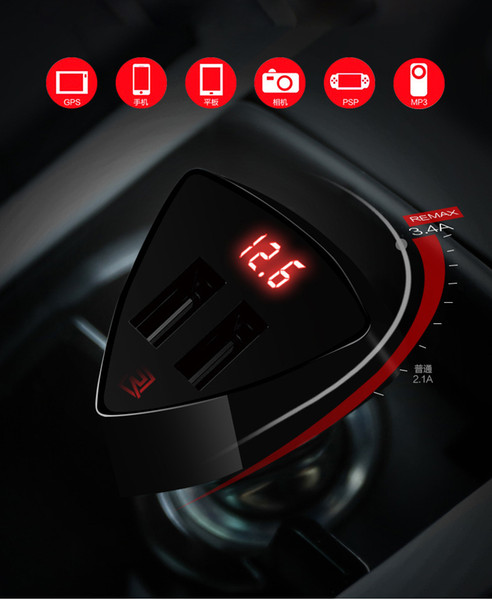 New 2-port USB Universal Car Charger for All Kinds of Smart Phone or other devices