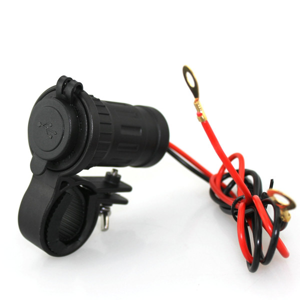 CAR Waterproof Motorcycle Cigarette Lighter USB Car Phone Charger DC12-24V 2.1A