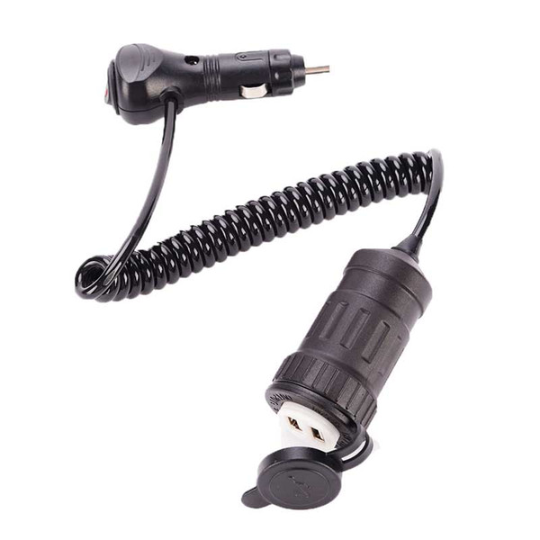 Car Cigarette Lighter Switch Plug US Standard Cigarette Lighter Plug To Double USB Charger with Switch Control