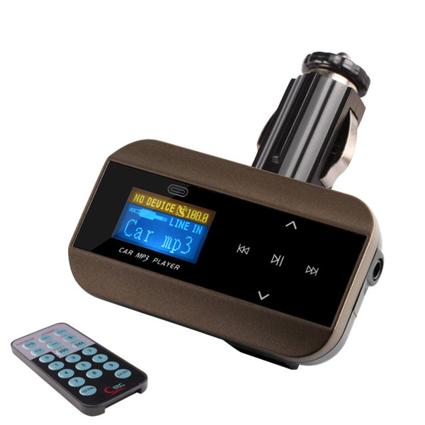 CarBest Bluetooth Wireless FM Transmitter Radio Adapter Handsfree USB Car Charger, MP3 Player Music Control Calling FM30B