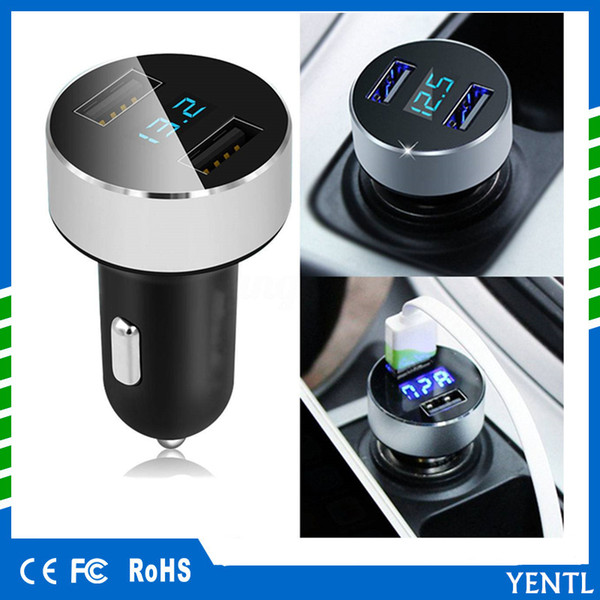 free shipping YENTL USB Car Charger Quick Charge 5V 3.1 A Type C PD Fast Mobile Phone Charger For iPhone X 8 Samsung Xiaomi mi Car Charging