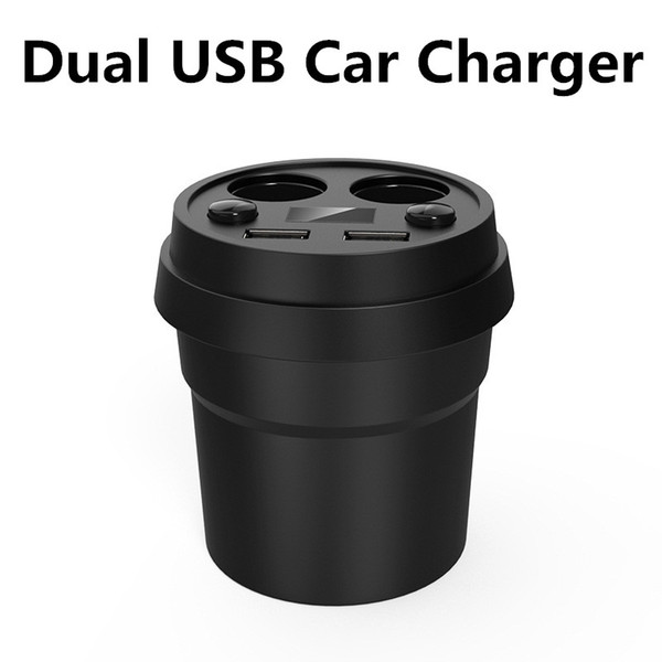 5V 3.1A Car Cigarette Lighter Adapter Dual USB Car Charger Charging Socket for iphone 6s Samsung S7edge ipad cell phone