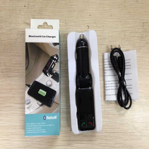 BC06 bluetooth car charger BT car charger MP3 BC06 mp3 MP4 player mini dual port AUX FM transmitter