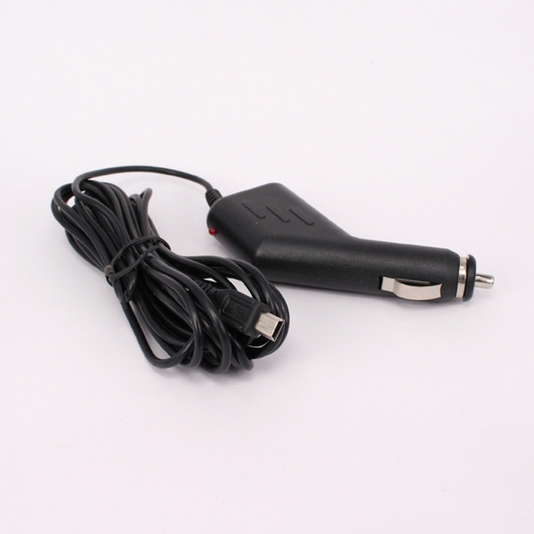 High Quality 5V 1.5A DC Power 5 Pin Mini usb Gps Car Charger ,Garmin Gps car charger 200pcs\lot Free Shipping by DHL