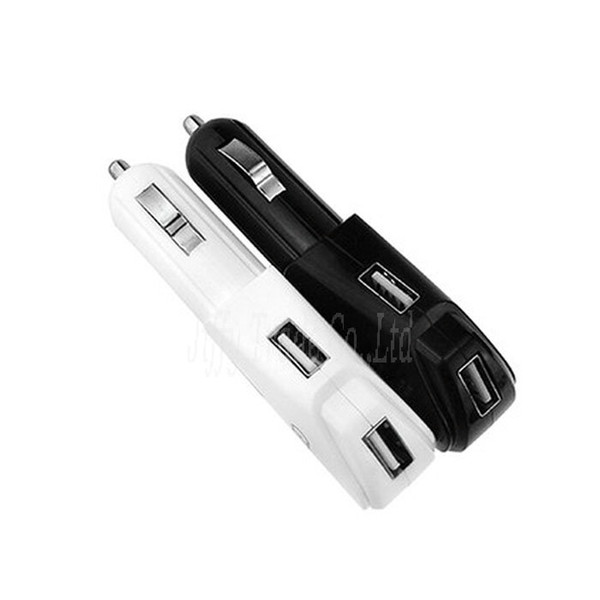 Micro Auto Universal Dual 4 Port USB Car Charger For iPhone iPad iPod 2A Mini Car Charger Adapter Cigar Socket