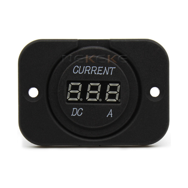 NEW Design car/automotive/motorcycle waterproof voltage and ampere meter dc 12V Digital Panel Vometer