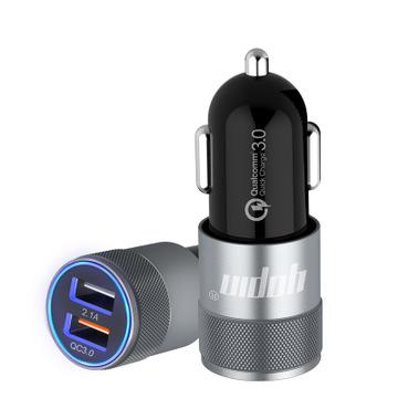 3.1 A Fast Car Charger Led Quick Dual USB Charging Adaptive 9V 5V 12V For Samsung S8 Note 8 Any Phone