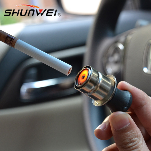 Car 12V Original Point Cigarette Butts Car Cigarette Lighter Head Lighter Plug Heater Point Holder
