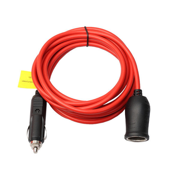 High Quality Heavy Duty 12 V 24 V Cigarette Lighter Extension Cable Plug With 10A Fuse 3.6M Fuse