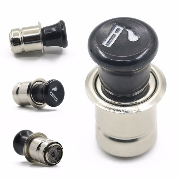 12V Metal Universal Auto Car Cigarette Lighter Professional Cigar Lighter Power Socket Plug Outlet for Car