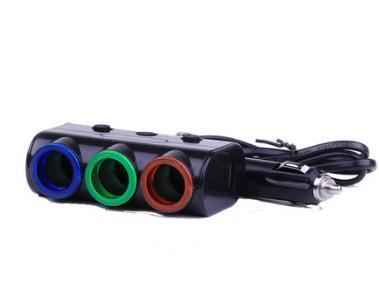 Car car cigarette lighter head multi-function power cord with switch switch plug truck charging 24v igniter