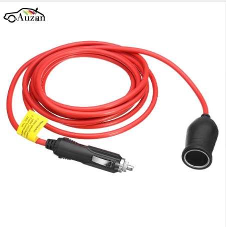 12V 24V 3.6M Car Cigarette Lighter Extension Cable Cigarette Lighter Plug Adapter Socket Charger Lead Cord Wire