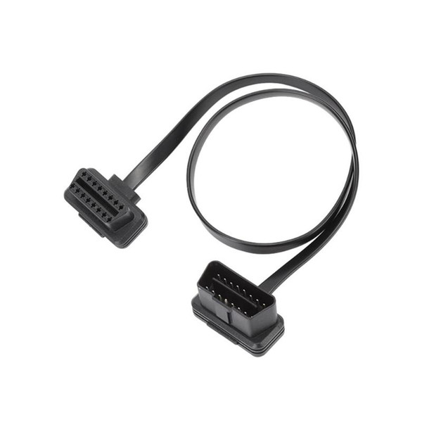 60CM OBD 2 II OBDII OBD2 16 PIN Male to Female ELM327 Diagnostic Extension Cable Wire Connector Adapter