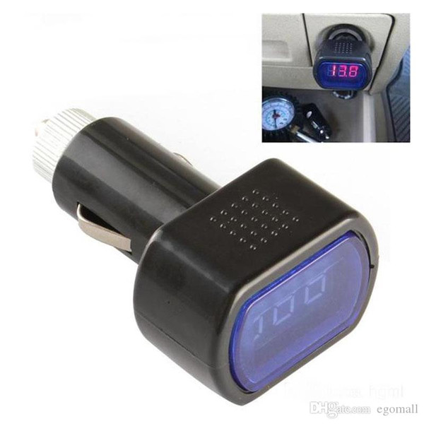 Auto Car Electric DC 12V-24V LED Display Cigarette Lighter Battery Voltage Meter Tester Car Cigarette Lighter