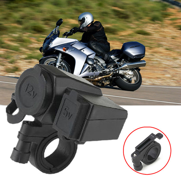 Waterproof power socket usb for motorcycle Motorbike 12 V Cigarette Lighter 5V USB Power Port Adaptor Outlet Charger