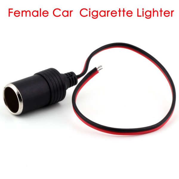 Car Cigarette Lighter Charger cable Female Socket Plug Connector Adapter hot selling