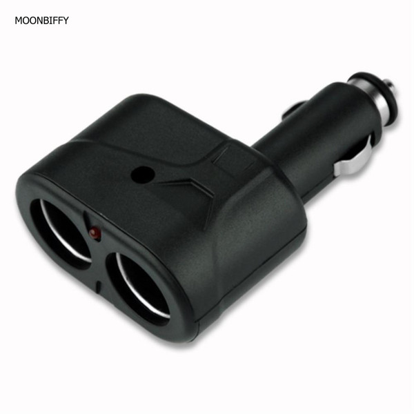 Dual cigarette lighter car Lighter Charger Socket Splitter 12V Car Cigar Lighter Socket Double Dual Adapter Splitter